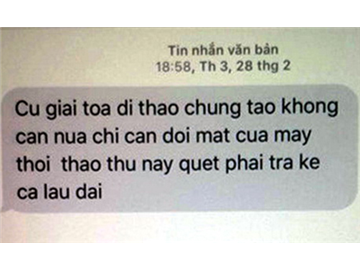 Chủ tịch xã bị dọa 'lấy đôi mắt' khi dẹp lấn chiếm đường sắt